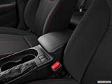  Front center console with closed lid, from driver's side looking down photo